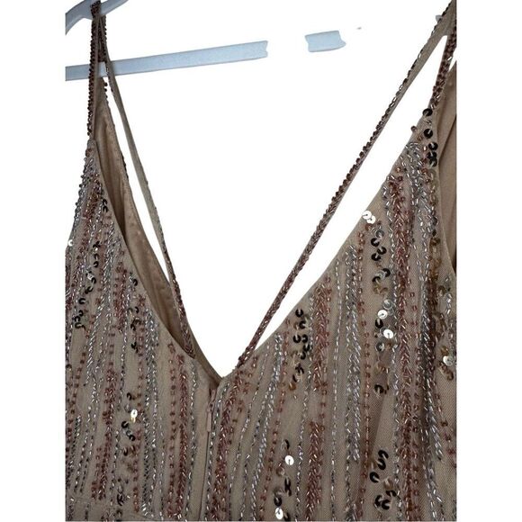 NWT Mac Duggal 10932 Surplice Front High Slit Dress Size 4 ✨ - Picture 11 of 16